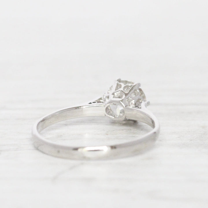 Art Deco 1.18 Carat Old European Cut Diamond Solitaire