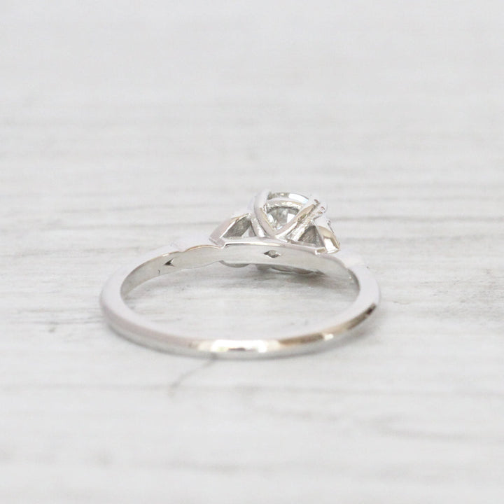 Vintage 0.70 Carat Old European Cut Diamond Solitaire
