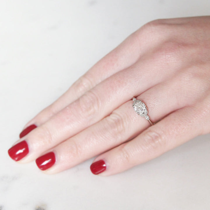 The Florence Engagement Ring - 1 Carat Old European Cut