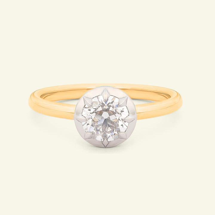 The Henrietta Engagement Ring - 1 Carat Old European Cut Celeste Diamond®