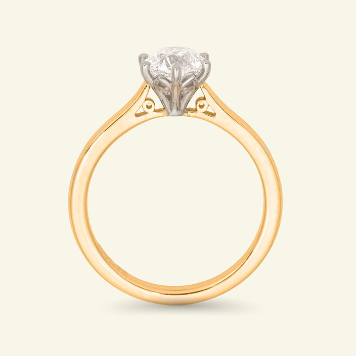 The Lily Engagement Ring - Old European Cut Celeste Diamonds®