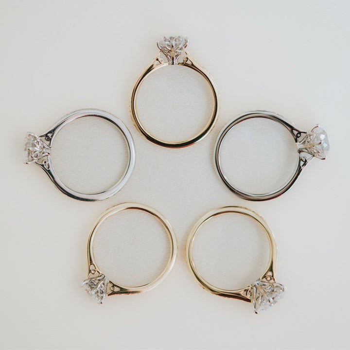 The Orange Blossom Engagement Ring - Old European Cut Celeste Diamonds®